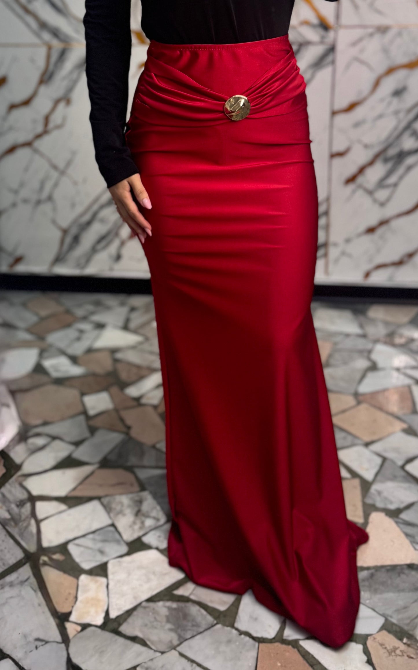 Gonna Iris  bordeaux