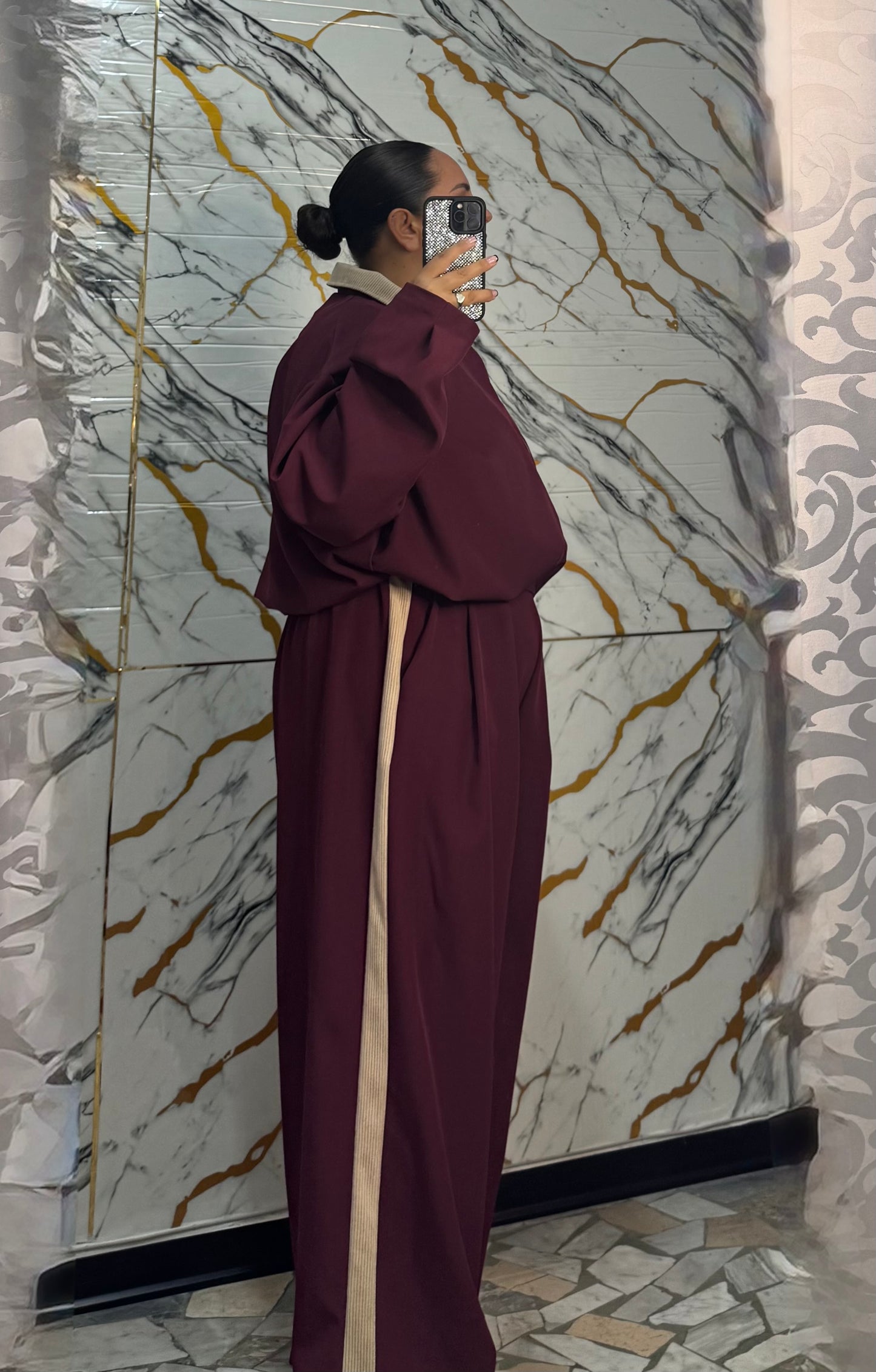 Curvy Coordinato twine Line vino
