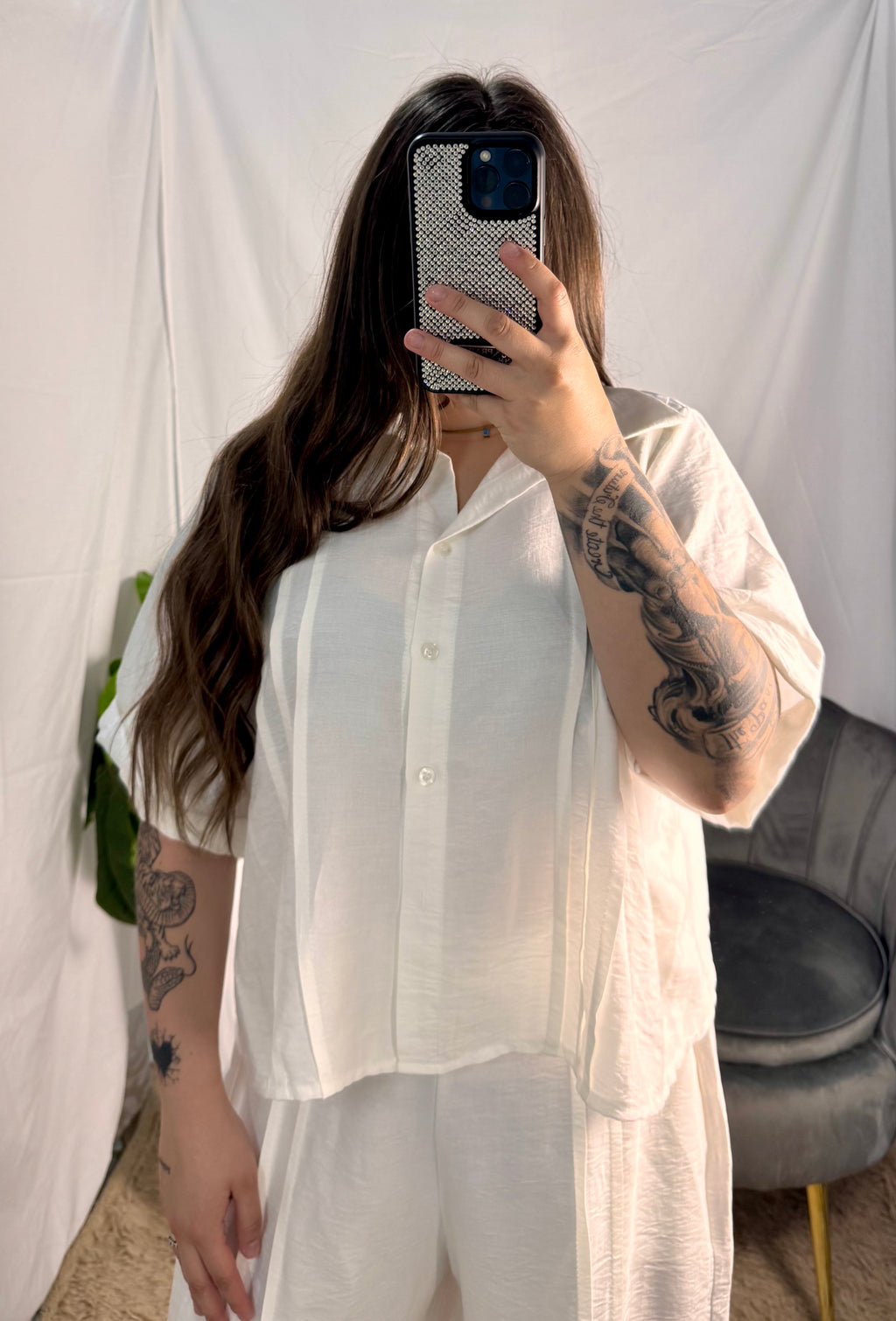 Curvy coordinato Teresa white