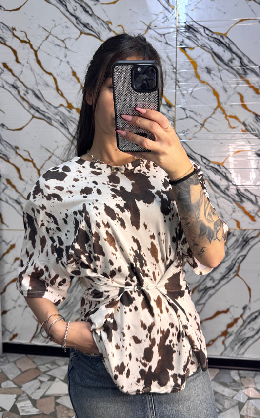 T-shirt mucca piccola