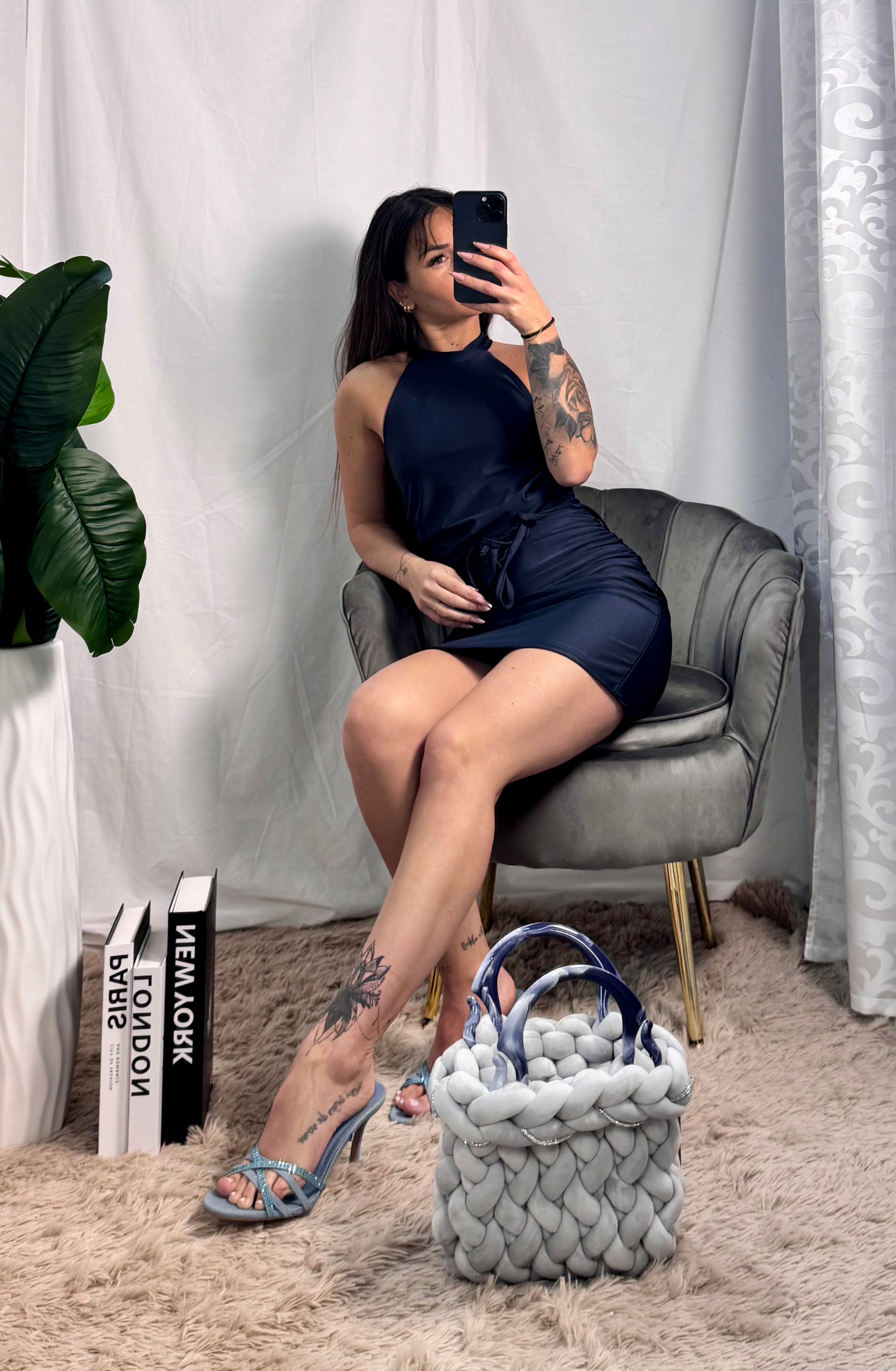 Mini dress Blue