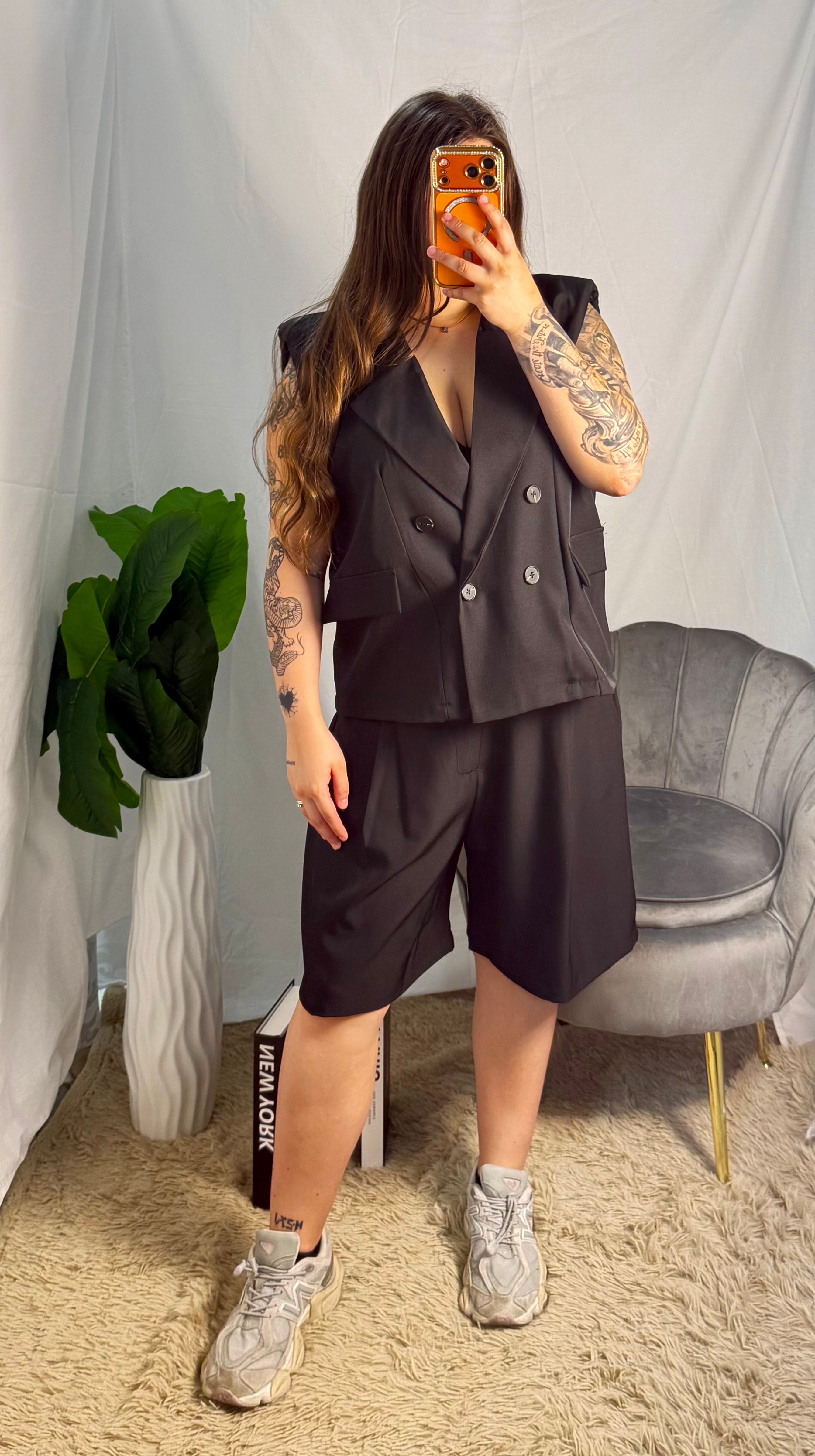 Curvy coordinato Lucia black