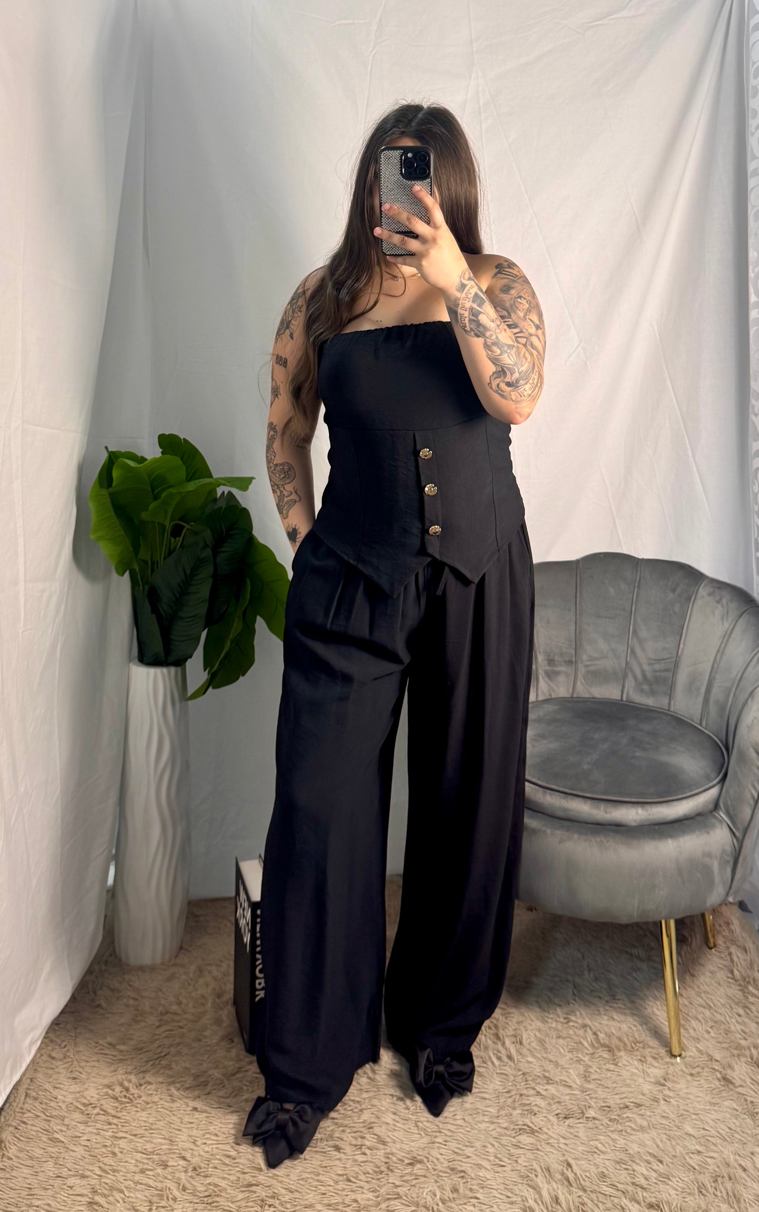 Curvy coordinato Sara black