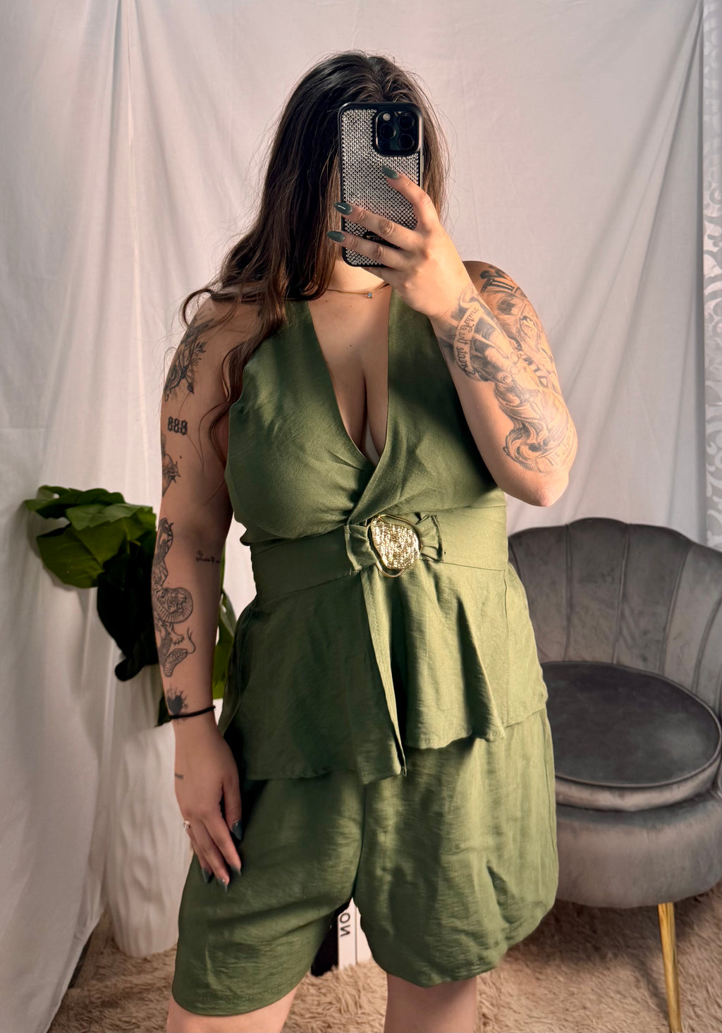 Coordinato Jasmine green