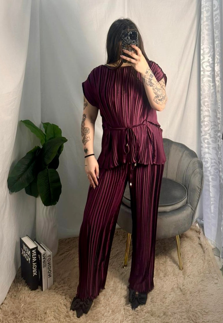 Curvy Coordinato Gioia bordeaux