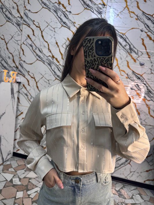 Camicia croptop luce