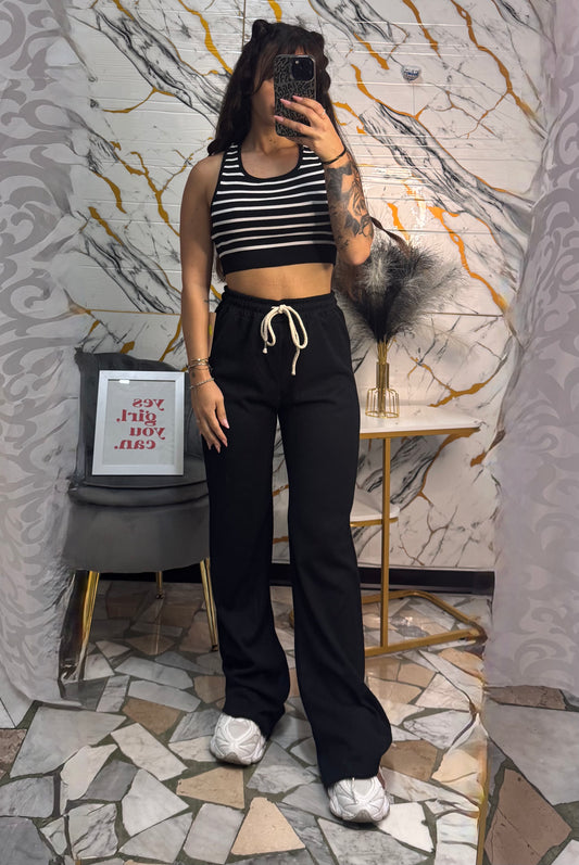 Pantalone relax chic